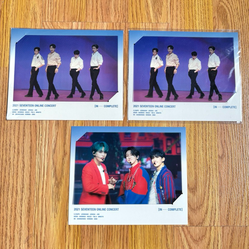[READY STOCK] Official Photo Frame Gift Incomplete Concert SEVENTEEN SVT MERCH (96line 96z 97line 97