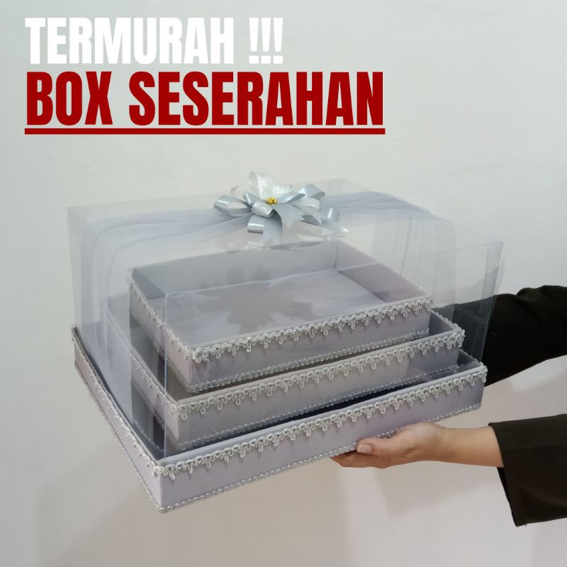 KOTAK HANTARAN 1 SET BOX HANTARAN SESERAHAN PERNIKAHAN / KOTAK KADO