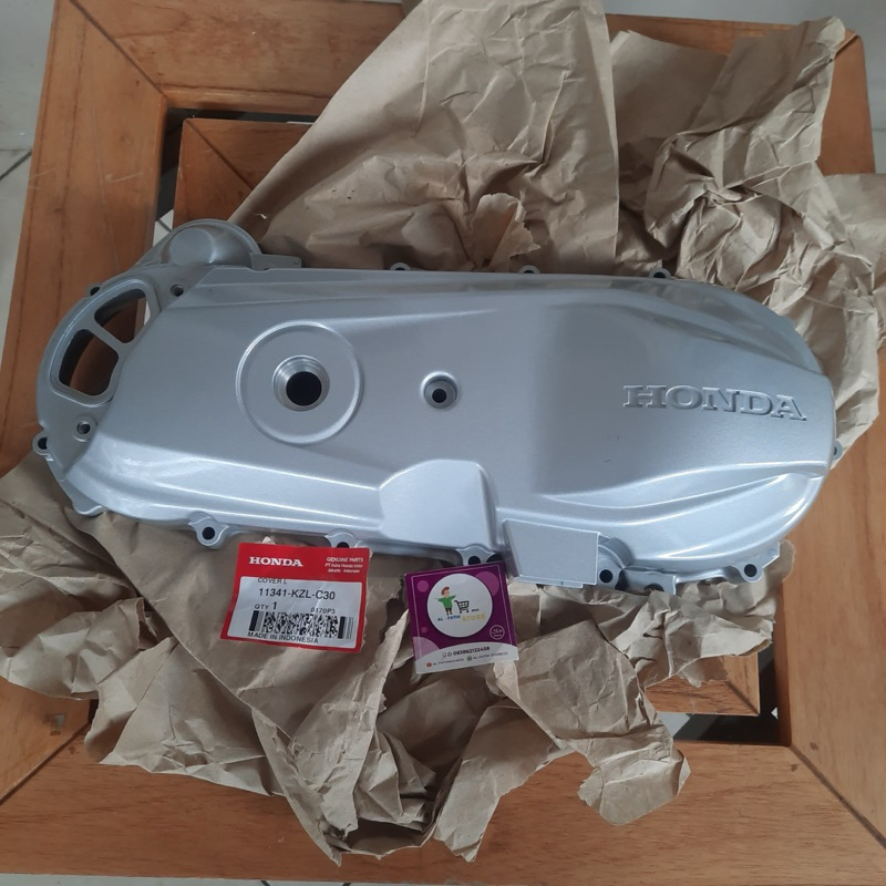 Bak Tutup Kiri Cover L CVT Spacy Fi Injeksi Original AHM 11341-KZL-C30