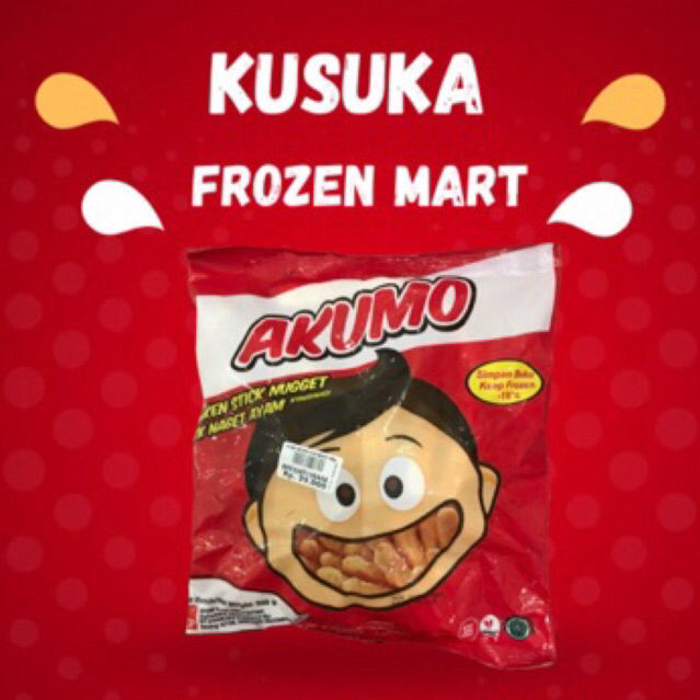 

AKUMO CHICKEN STICK NUGGET 500gr