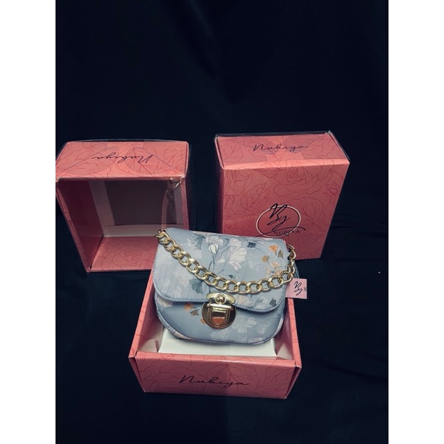 

NUBIYA Soft Box Gift Hampers Kado Mukena Mini Pouch Soupenir