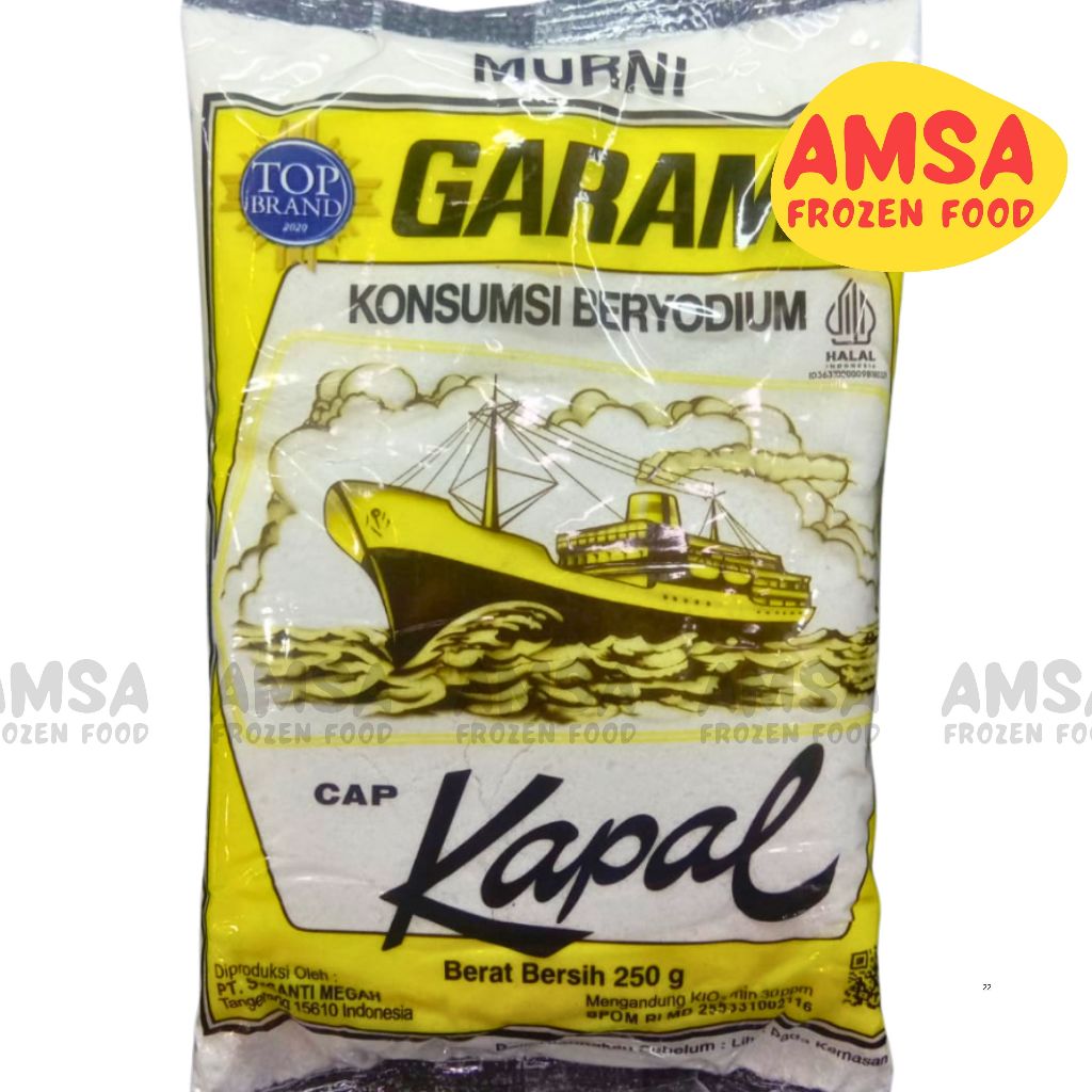 

Garam Cap Kapal 250 gr