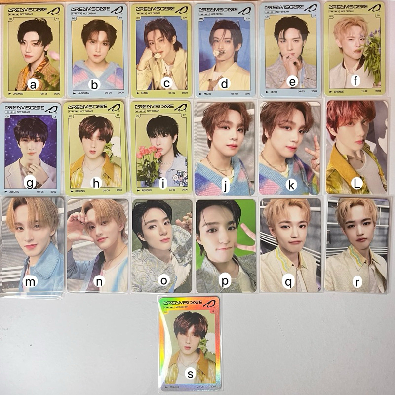 Photocard NCT Dream Tc Chase The Light Dreamscape