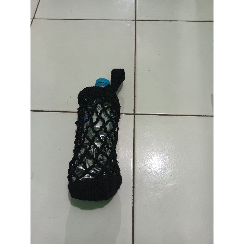 TAS TEMPAT BOTOL MINUMAN RAJUT