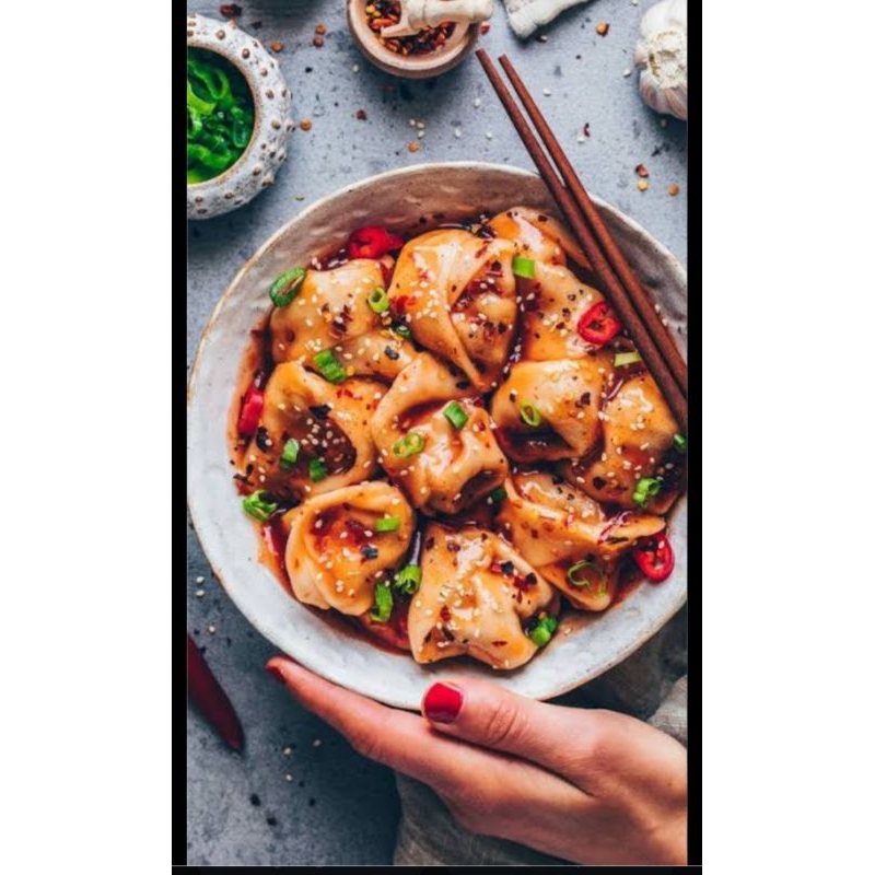 

PANGSIT WONTON KUAH PEDAS NDOWER