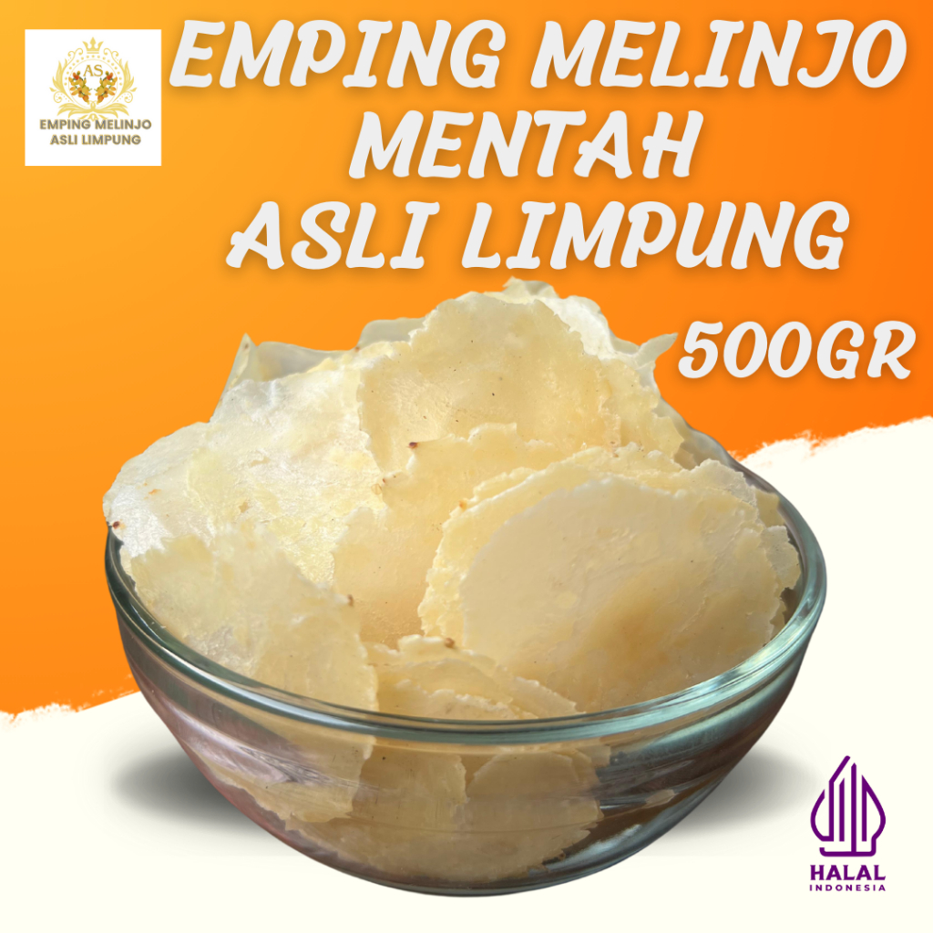 

Emping Melinjo Mentah SP Asli Limpung 500gr