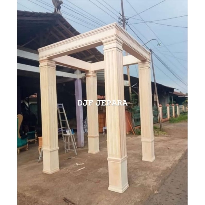 Gazebo pelaminan / Gazebo Dekorasi / Gazebo wedding / Gazebo Kotak /