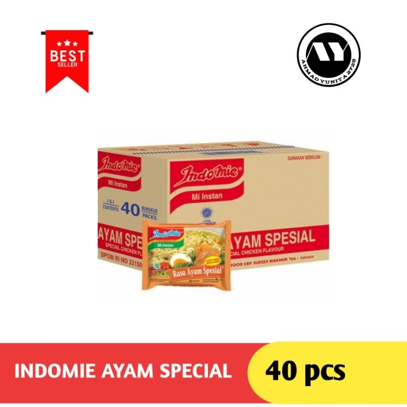 

indomie instan ayam special isi 40pcs