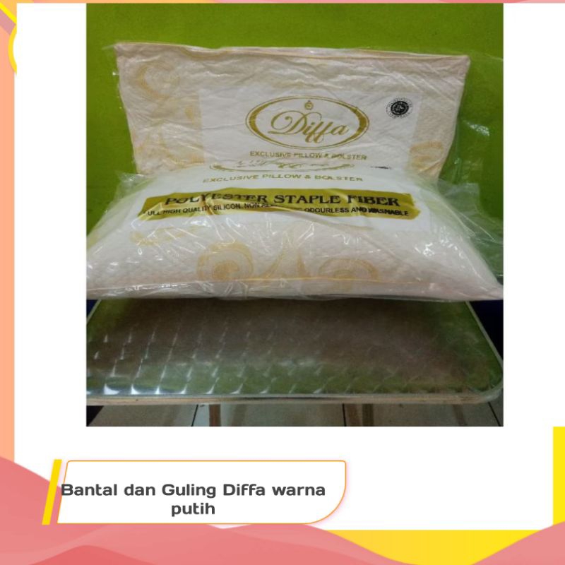 Bantal  Daffa Hitam Dan Putih / Bantal Hotel Kualitas Premium