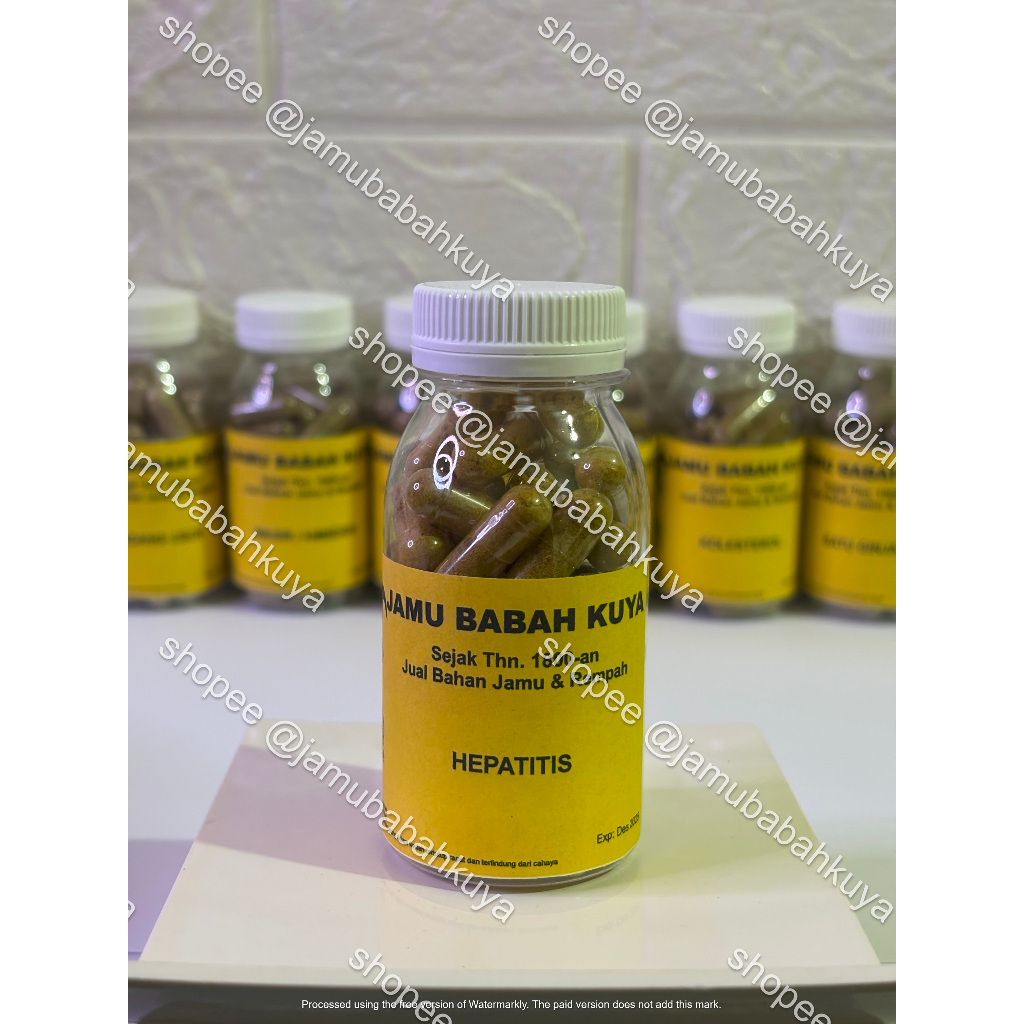 

Jamu Babah Kuya Herbal untuk Mengatasi Hepatitis - Ramuan Tradisional 100% Herbal Murni