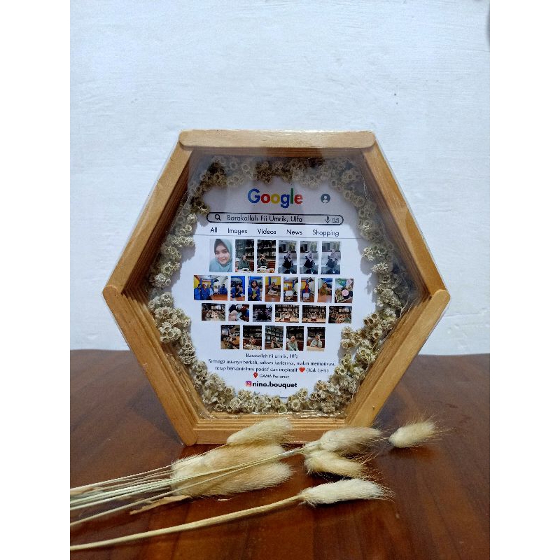 FRAME 3D HEXAGONAL LED STIK ES/ FRAME STIK ES/ FRAME GRADUATION/ FRAME LED STIK ES