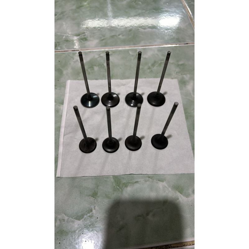 titanium valve cbr250rr 26.5x22.5 / 27.5x22.5 perset in4 ex4