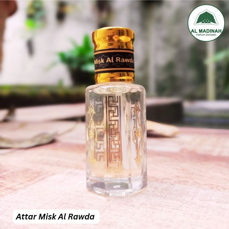 Al Rawda - ATTAR SERIES - AL MADINAH PARFUM ZAMZAM - Original Makkah Madinah - Haramain Oud - Kiswah