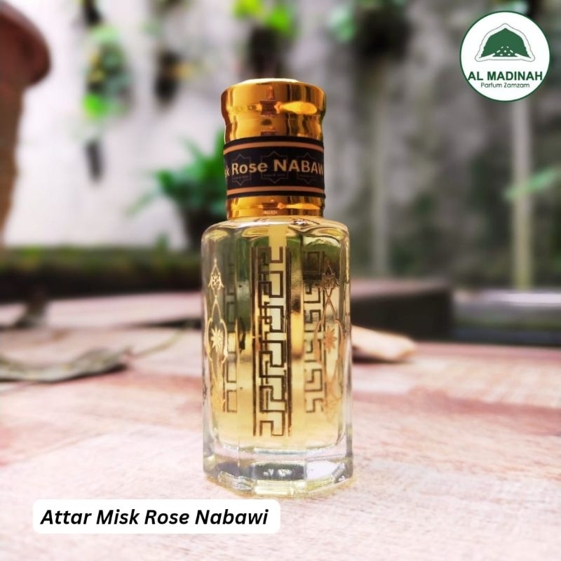 Rose Nabawi - ATTAR SERIES - AL MADINAH PARFUM ZAMZAM - Original Makkah Madinah - Haramain Oud - Kis