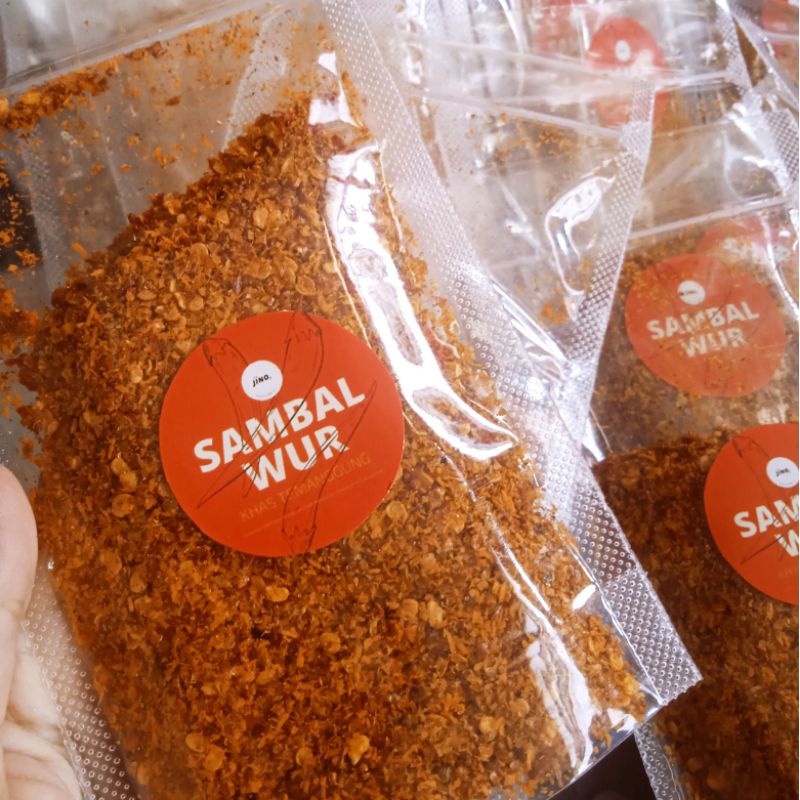 

Sambal Tabur Kering / Sambal Wur Khas Temanggung