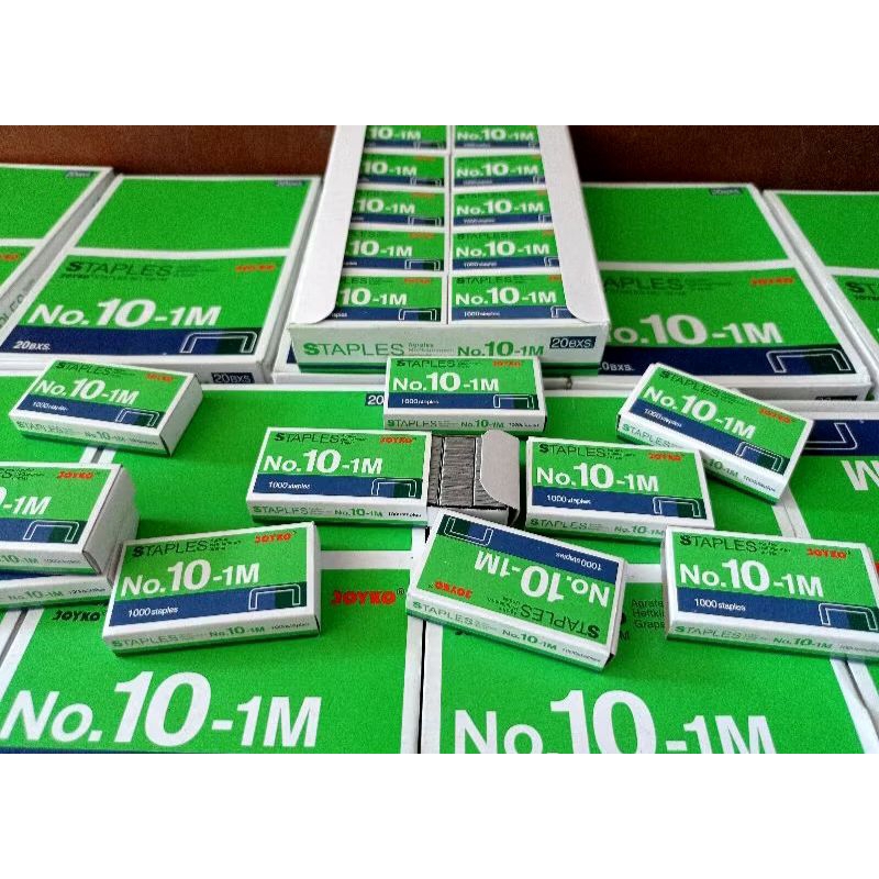 

5pak kecil Merk Joyko No. 10 Isi Staples / Isi Ulang Staples Harga Murah
