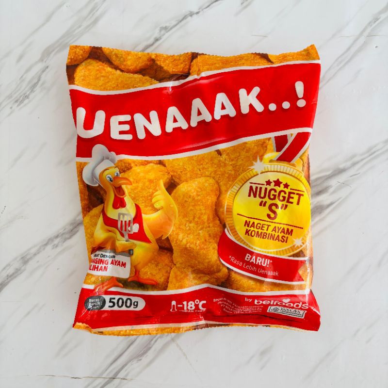 

Belfood Uenak Nugget Ayam S 500gr