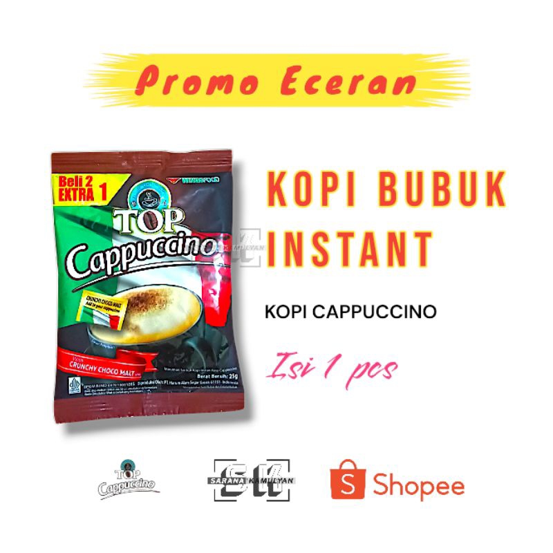 

TOP Coffee Kopi Cappuccino Sachet