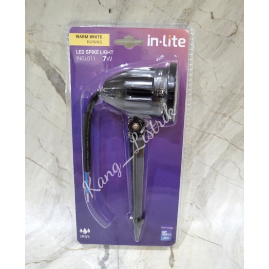 Lampu LED SPIKE LIGHT Inlite  Lampu Sorot Taman Ditancap INLITE 7W INGL11