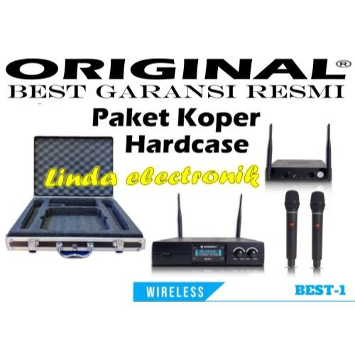 koper / hardcase mic wireless hardwell best 1 original