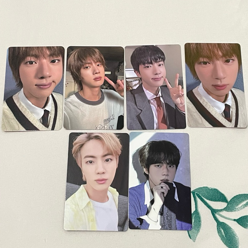 PHOTOCARD BTS JIN HAPPY DVD SOWOOZOO OFFICIAL
