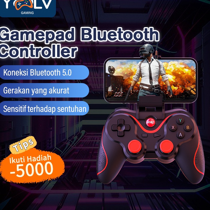 YLV Bluetooth Gamepad Android Bluetooth Wireless PC Android IOS for Laptop PC