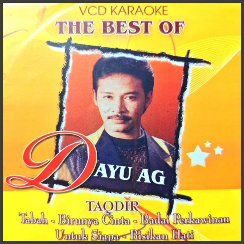 Kaset VCD Musik 12 Lagu Dangdut Dayu AG Album Pilihan Lengkap