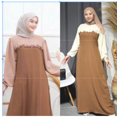 kifara dress bahan crinckle airflow mix gamis terbaru ada tali pinggang gamis busui friendly gamis l
