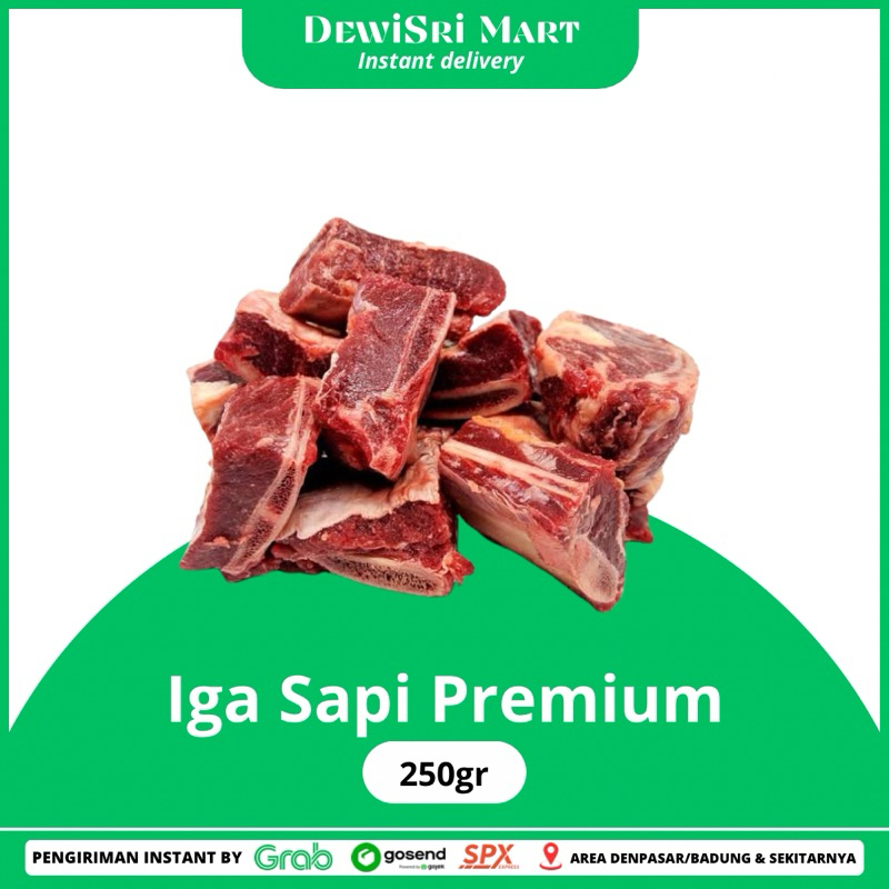 

Iga Sapi 250gr - Dewi Sri Mart