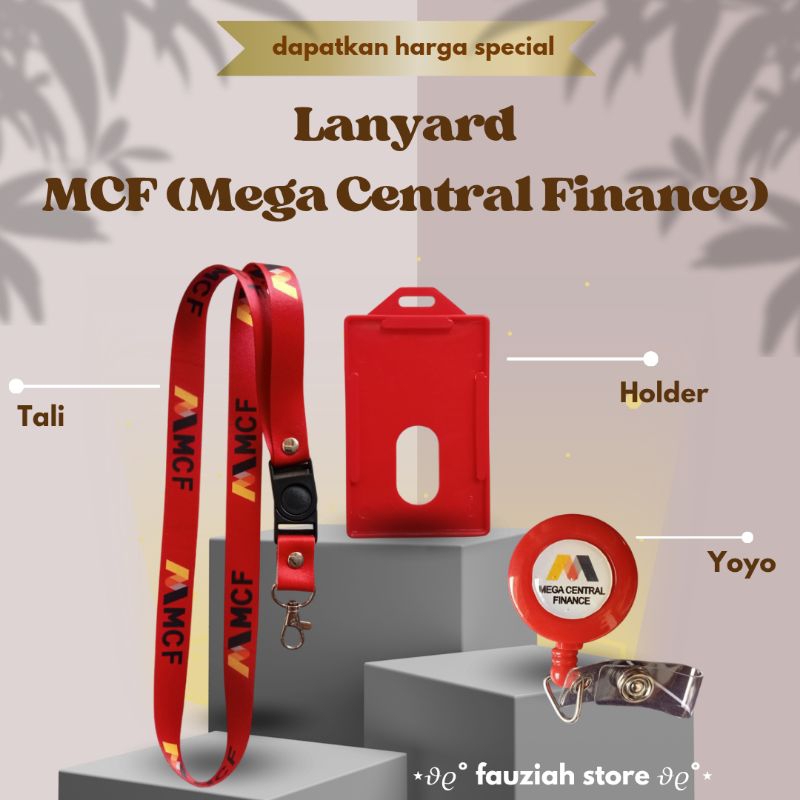 

READY! TALI ID CARD / LANYARD MCF (Mega Central Finance) Termurah!!!