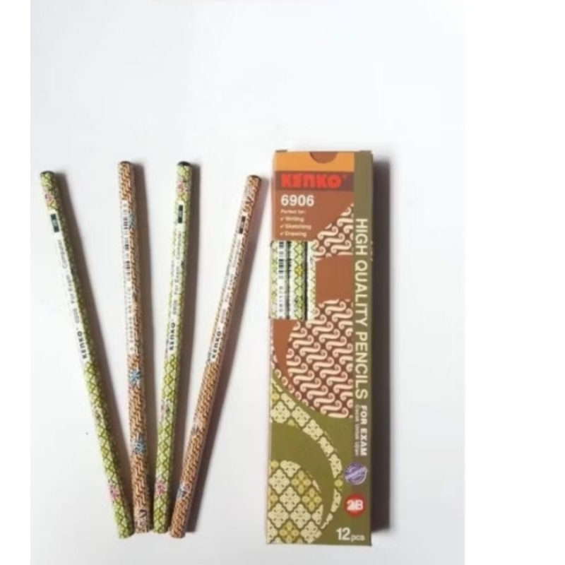 

PENCIL / PENSIL KENKO 6906 2B MOTIF BATIK