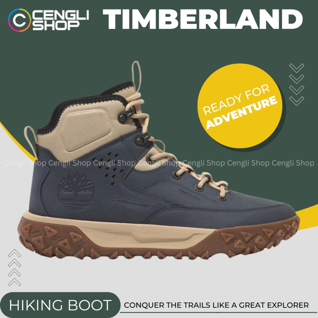 TM55 SEPATU SNEAKERS BOOTS TIMBERLAND PRIA ORIGINAL SNEAKER BOOT KULIT ASLI ORI TERBARU
