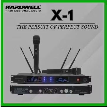 Mic wireless handle Hardwell X 1 Mic pegang Hardwell X1