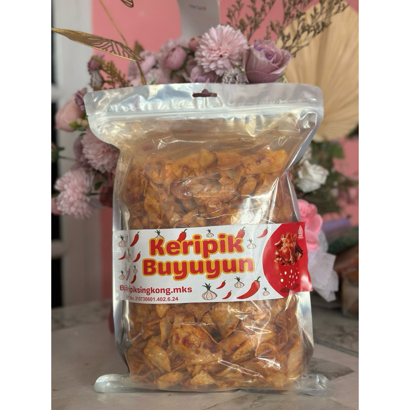 

KERIPIK SINGKONG MAKASSAR 1KG PEDAS MANIS