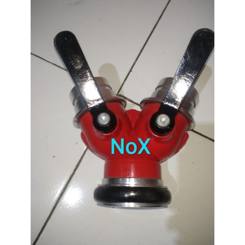 Cabang 3 Y connection 2,5 x 2,5 x 2,5 aluminium