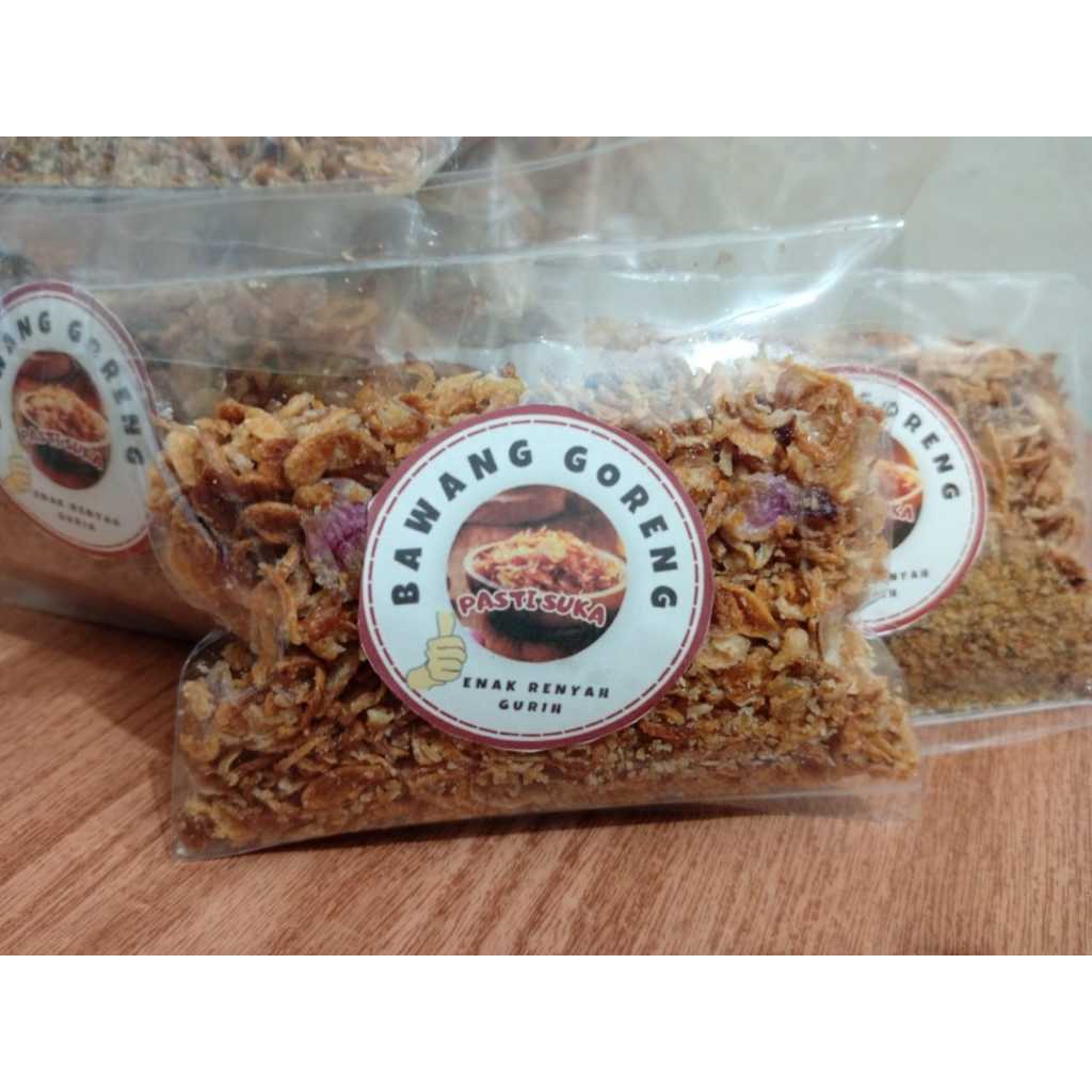 

Bawang Goreng Pastisuka Renyah & Gurih Premium Asli Brebes 50 gram