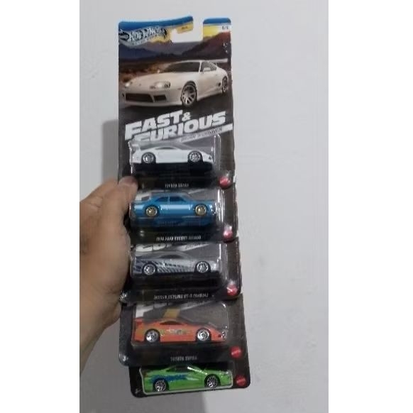 hot wheels fast furious jual satu set isi 5 biji stiker japan