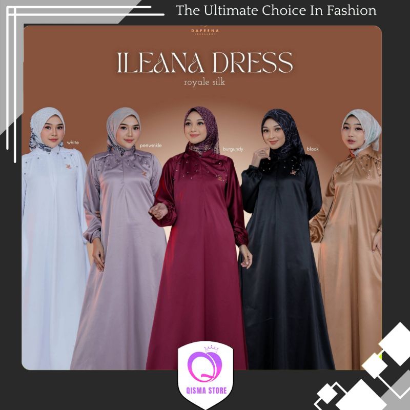 ILEANA DRESS BY DAFEENA // QISMA STORE