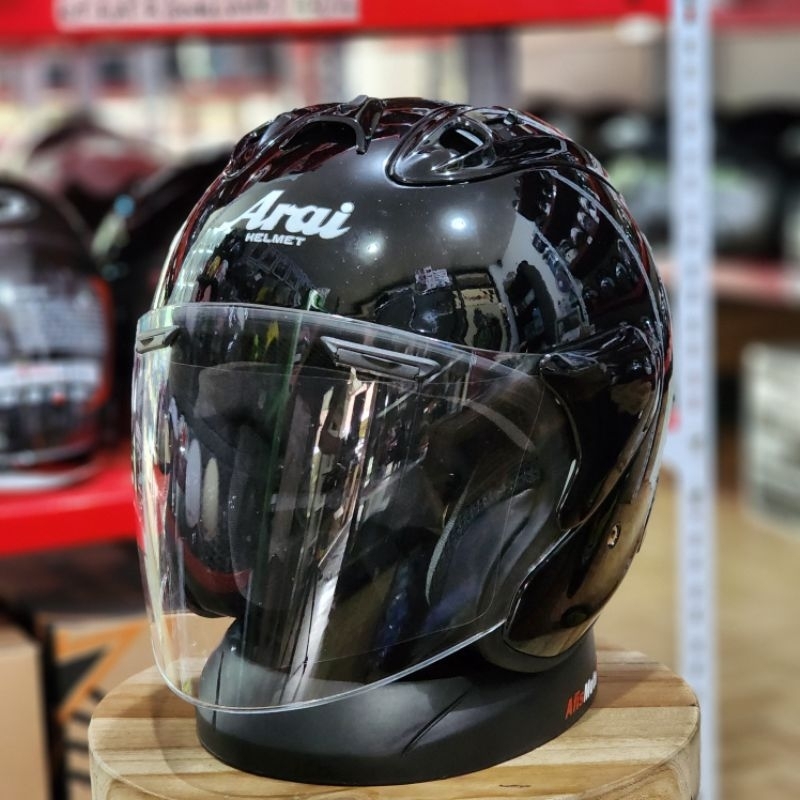 Helm TSR Ram4 Hitam sz black glosy no scott ram5 vz ram