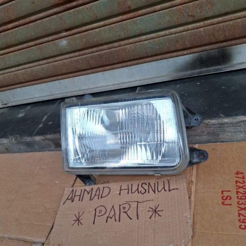 lampu depan headlamp isuzu panther kapsul kotak 1996 1997 1998 1999 original