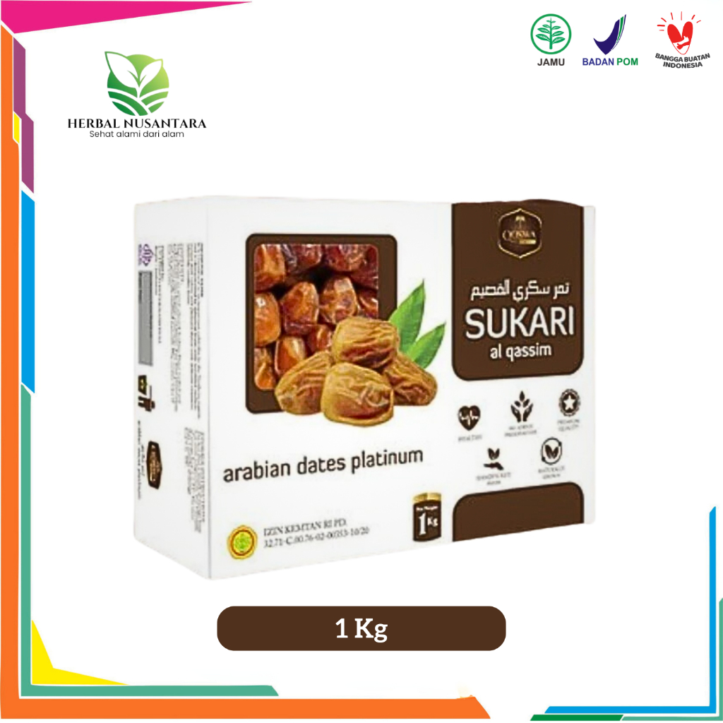 

Kurma Sukari Qoswa Premium 1 Kg