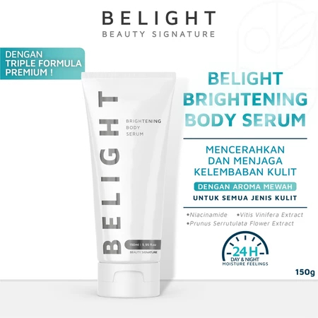 Belight Body Serum Original Lotion Pemutih Kulit Menghilangkan Bekas Luka