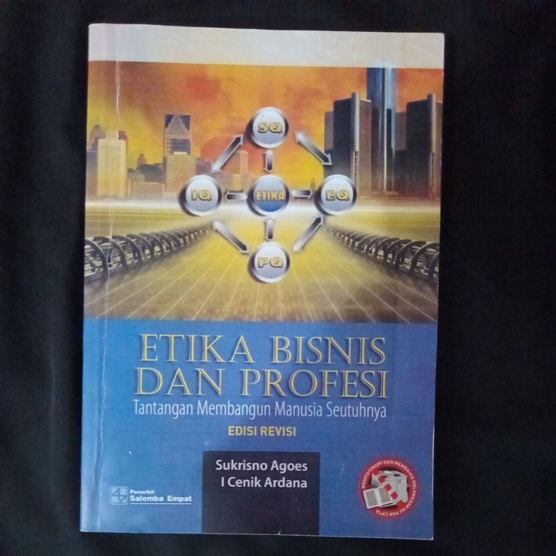 

BUKU BEKAS Etika Bisnis Sukrisno Agoes I Cenik Ardana