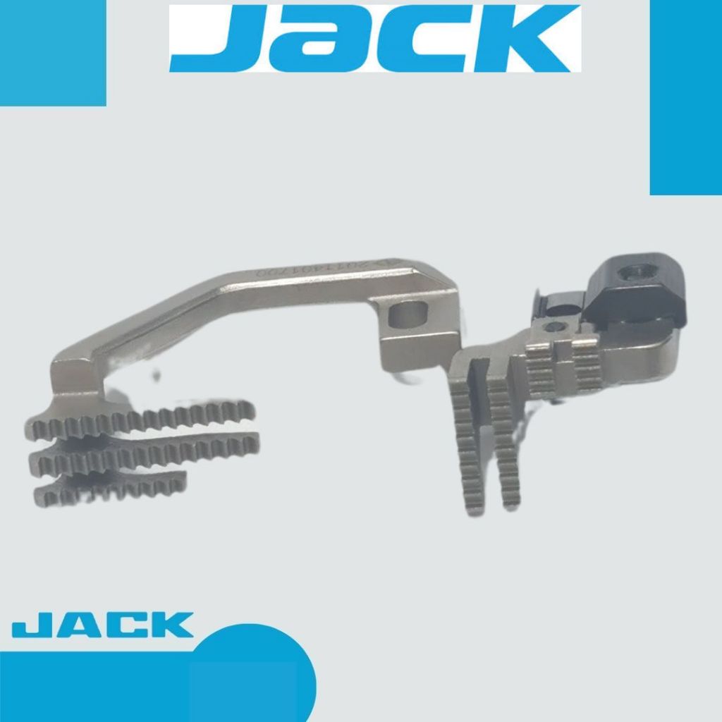 [JACK ] 2011401700 Set Gigi / Feed Dog untuk Mesin Obras Benang 4 Original Jack