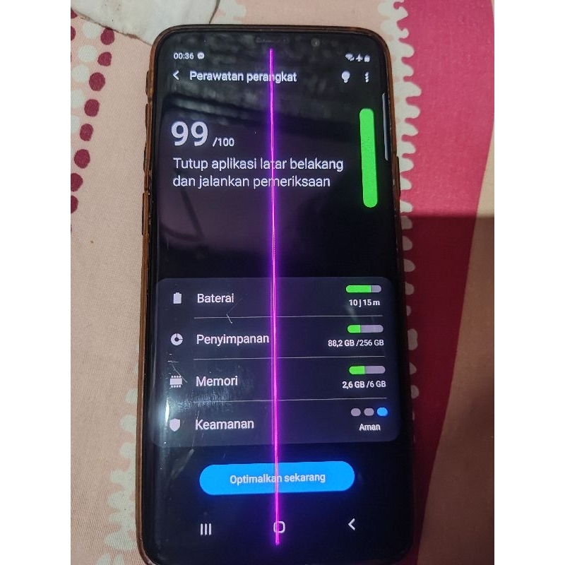 Samsung Galaxy S9 plus ram 6/256 ada minus