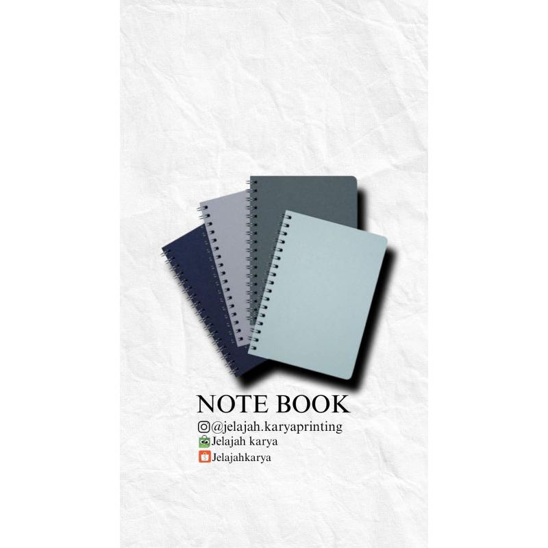 

NOTEBOOK UKURAN A6 COVER LUCU