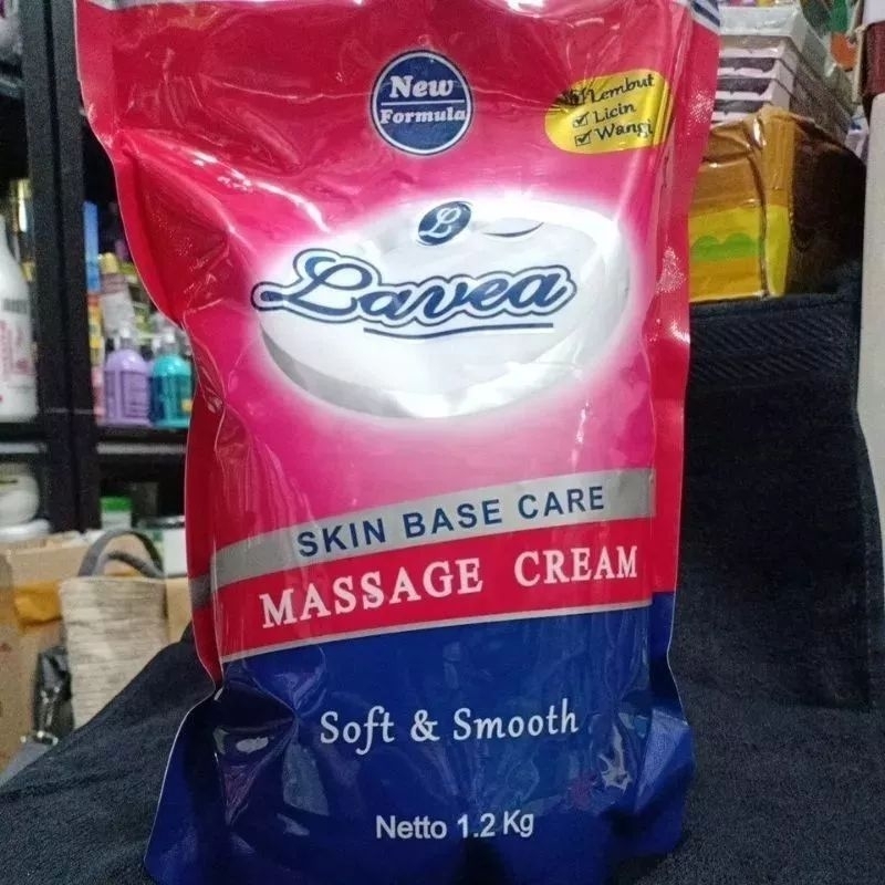 lavea massage cream 1.2 kg/ cream untuk massage body | massage body spa lotion 1.2 kg