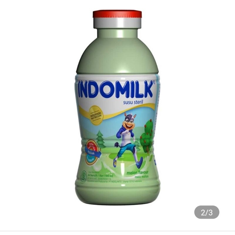 

Susu UHT indomilk Melon 190 ml