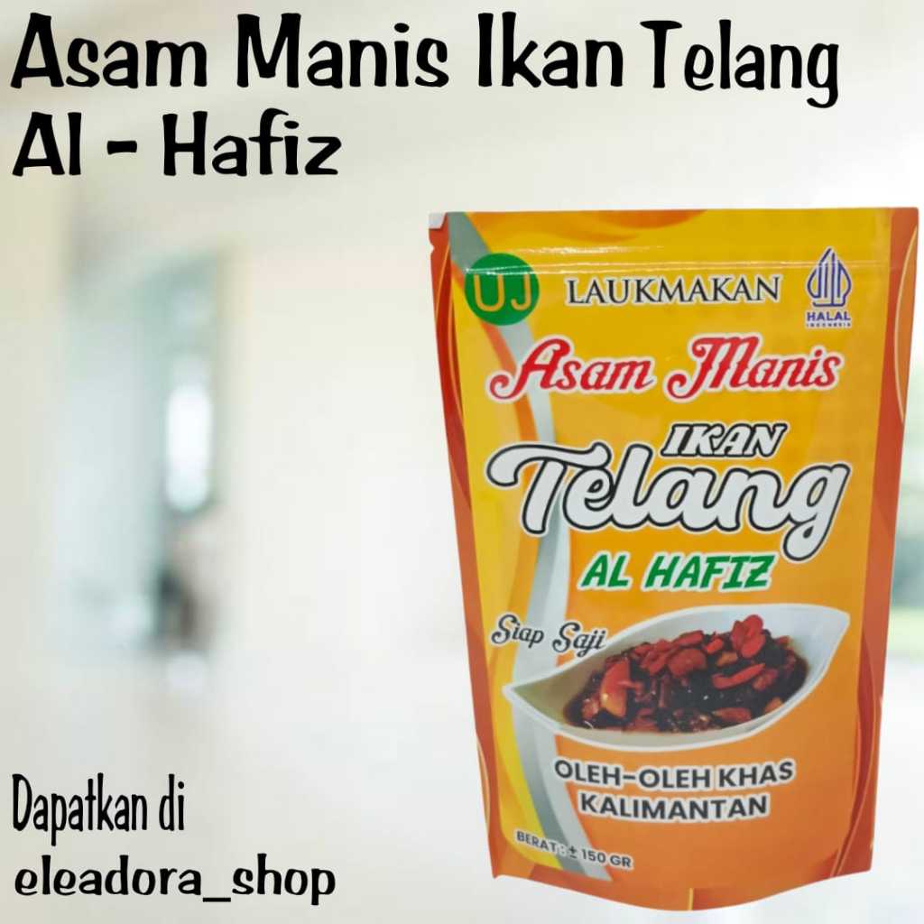 

Ikan Tenggiri Asam Manis Merk Al Hafiz Khas Kalimantan