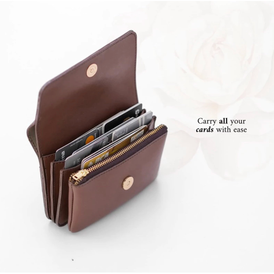 DRENBELLONY - BLOOM DOMPET WANITA KULIT CARD HOLDER